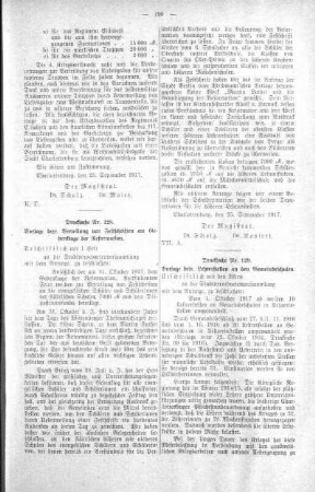 No. 14 (124-134) (127,128,129), 10. Oktober 1917