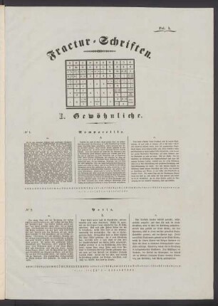 Fractur-Schriften