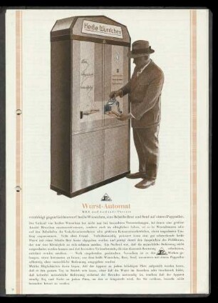 Wurst-Automat