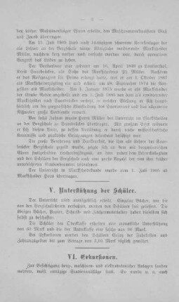 VI. Exkursionen