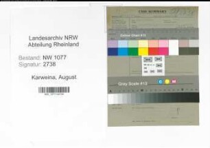 Entnazifizierung August Karweina , geb. 10.04.1892 (Polizist)