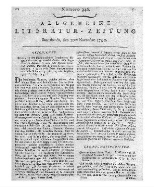 Nimis, N.: Sonn- und festtägiger Religionsunterricht für die erwachsene Jugend und das Volk. Frankfurt am Main: Andreä 1790