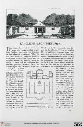 Ländliche Architekturen