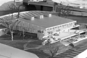 Planungen für den Bau einer Mehrzweckhalle für Hohenwettersbach (Lustgartenhalle)