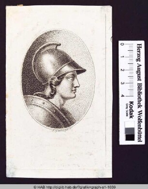 Porträt eines jungen Mannes mit Helm