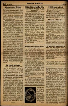 Zweite Ausgabe vom Freitag, den 26. Juni 1942.