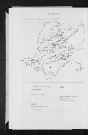 Finanzstaatlicher Aufbau des Amtes Gottorf 1604