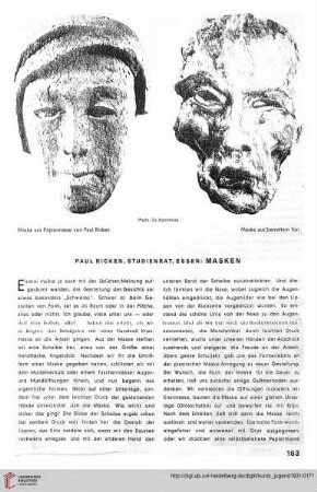 N.F. 11.1931: Masken