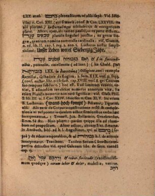 Dies Annorum Mosis : i.e. Psalmus XC: Notis illustratus breviculis Grammaticis & Philologicis, &c.