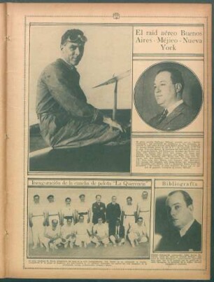 El raid aéreo Buenos Aires - Méjico - Nueva York