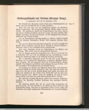 Stellungskämpfe vor Verdun (Gruppe Vaux)