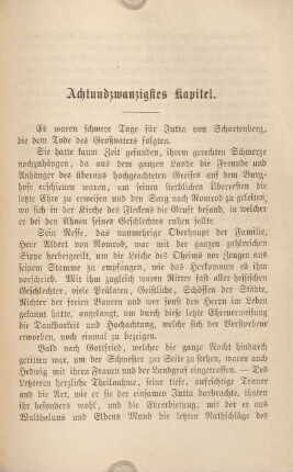 Achtundzwanzigstes Kapitel.