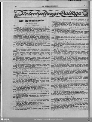 Die Rochuskapelle