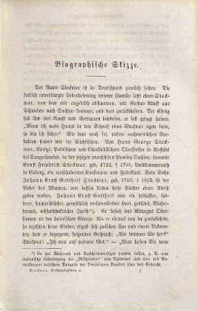 Denkwürdigkeiten aus den Papieren des Freiherrn Christian Friedrich v. Stockmar
