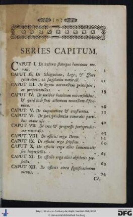Series Capitum.