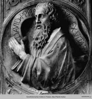 Portaldekoration der Cappella della Madonna : David