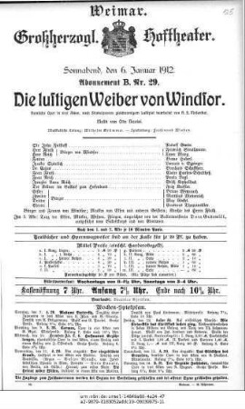 Die lustigen Weiber von Windsor