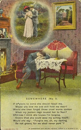 Somewhere (No. 3). If in years to come she should recall me [...]