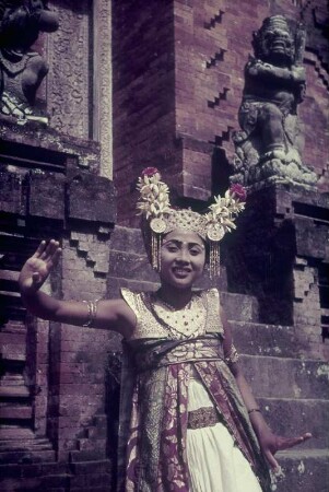 Reisefotos Asien. Tempeltänzerin