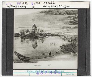 Albrecht Dürer: Weiherhaus. Wasser- und Deckfarben, London