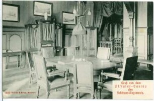 Dresden. Offizierskasino des Schützen-Regiments