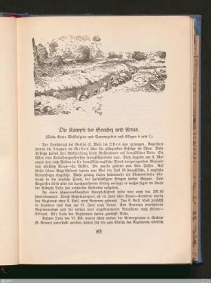 Die Kämpfe bei Souchez und Arras
