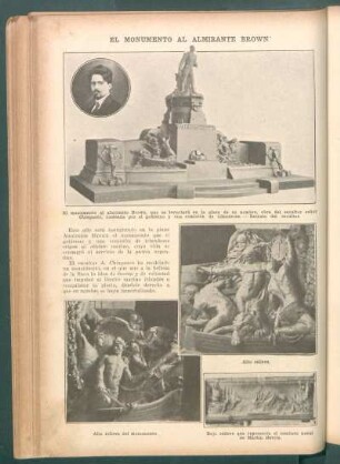 El monumento al almirante Brown