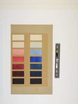 o. T. (Abstrakte Formelemente und Farbenlehre, Mitschriften aus dem Unterricht abstrakte Formelemente bei Wassily Kandinsky)