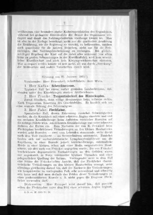 Sitzung am 26. Januar 1915.