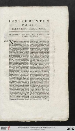 Instrumentum pacis Caesareo-Gallicum