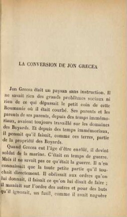La conversion de Jon Grecea