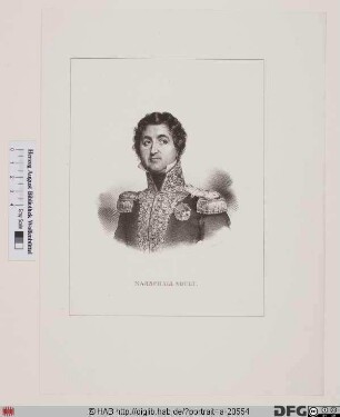 Bildnis Nicolas-Jean de Dieu Soult, 1808 duc de Dalmatie