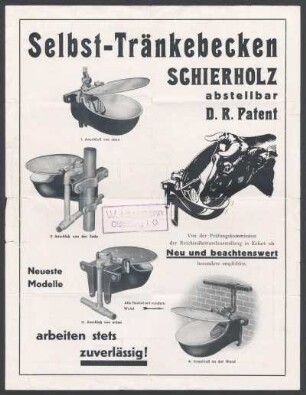 Selbst-Tränkebecken Schierholz