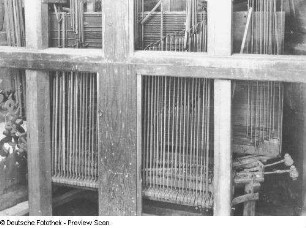 Glockenspiel, vor der Restaurierung : Glockenspiel von Kändler (1739). Vorderansicht (vor der Restaurierung)