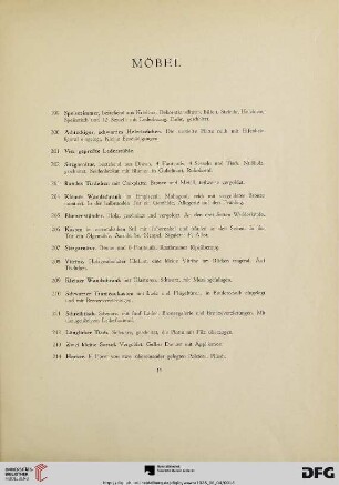 Möbel (Nr.199-296)