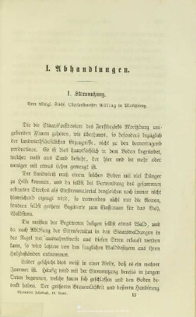 I.1. Streunutzung