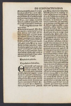Vocabula de coniunctione.