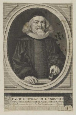 Bildnis des Isaacus Faustius