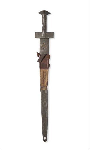 Sword with scabbard