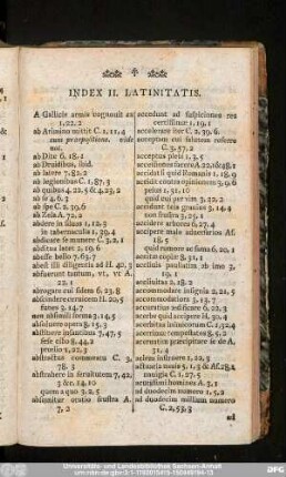 Index II. Latinitatis.