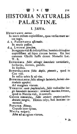 Historia Naturalis Palaestinae