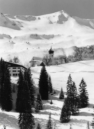 Blick auf Damüls, Bregenzerwald