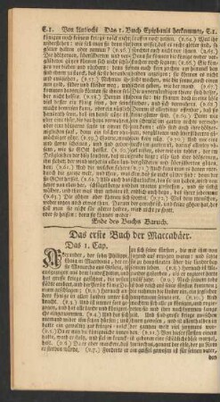 Das erste Buch der Maccabäer
