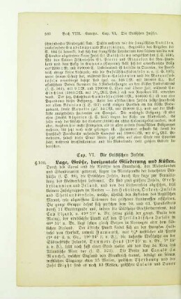 Cap VI. Die Britischen Inseln