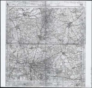 Meßtischblatt 656 : Bad Bramstedt, 1896 : Bad Bramstedt. - Aufn. 1878, hrsg. 1880, bericht. 1896. - 1:25000. - [Berlin]: Reichsamt für Landesaufnahme, 1896. - 1 Kt.