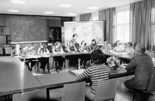 St. Ulrich: Landvolkshochschule St. Ulrich; Klassenraum beim Unterricht