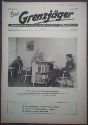 Der Grenzjäger 8/1963