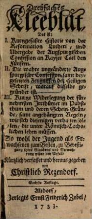 Dreyfaches Kleeblat