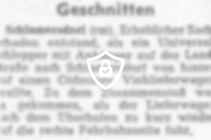 Geschnitten
