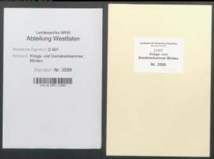 Designationen der Brücken in der Grafschaft Ravensberg
